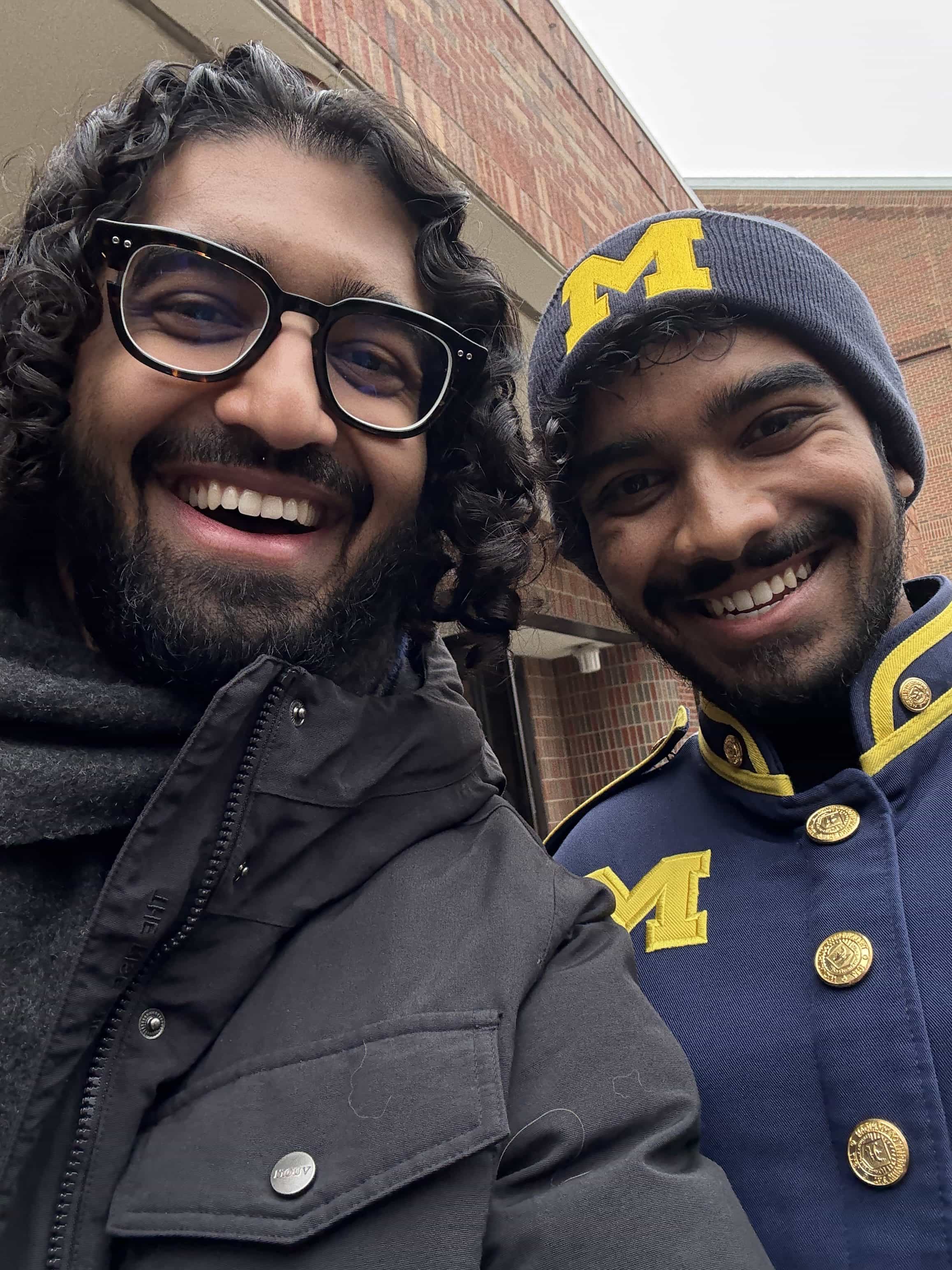 Aayaam at Michigan stadium